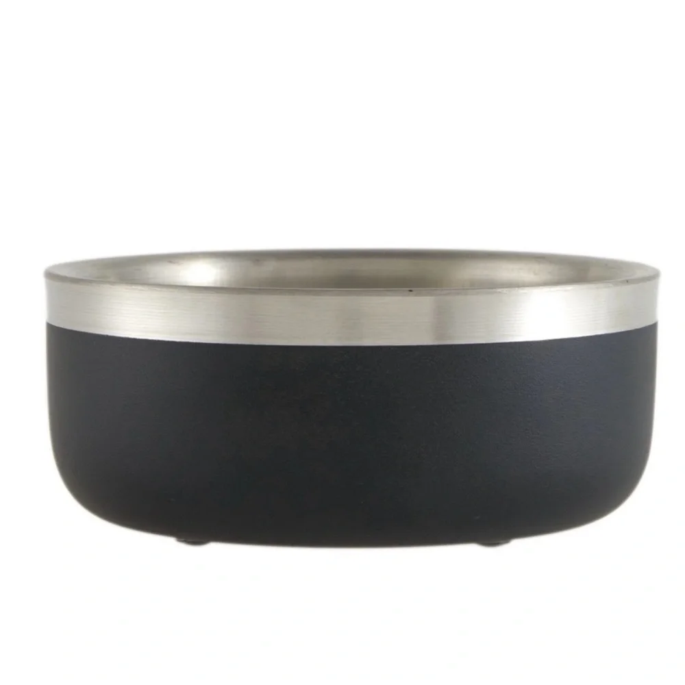 Black Insulated dog bowl - Top Paw